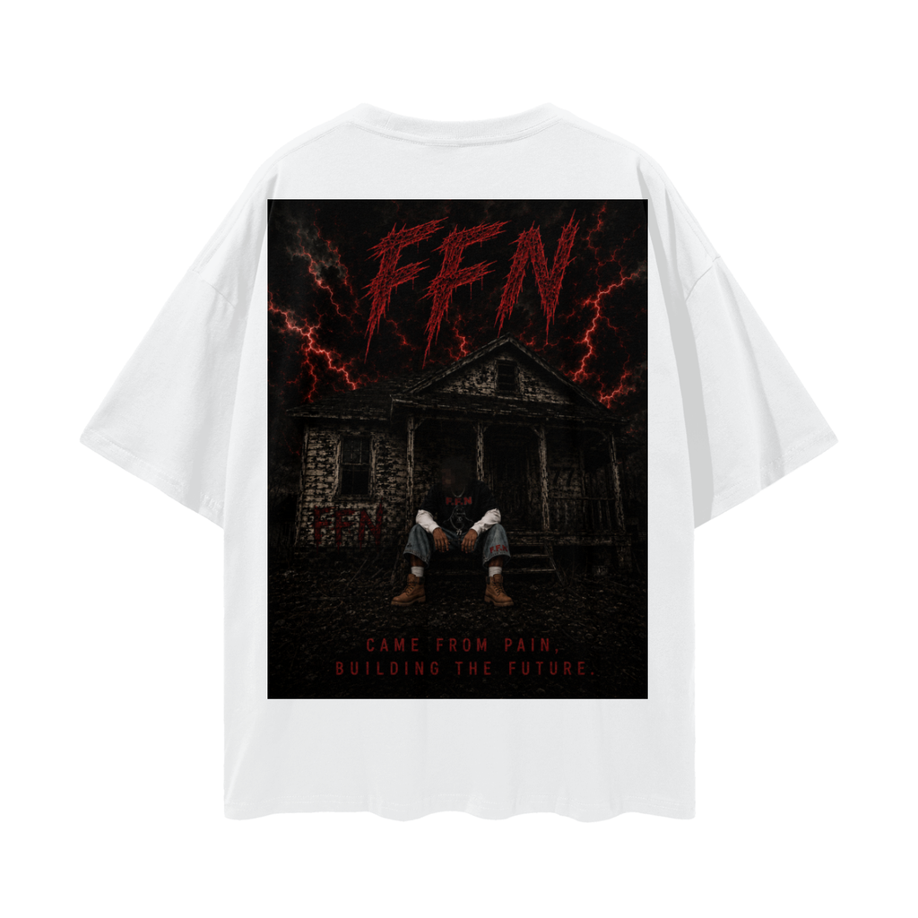 Graphic Streetwear Loose Drop Shoulder T-Shirt