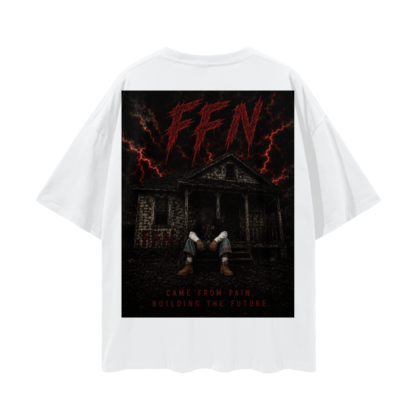 Graphic Streetwear Loose Drop Shoulder T-Shirt
