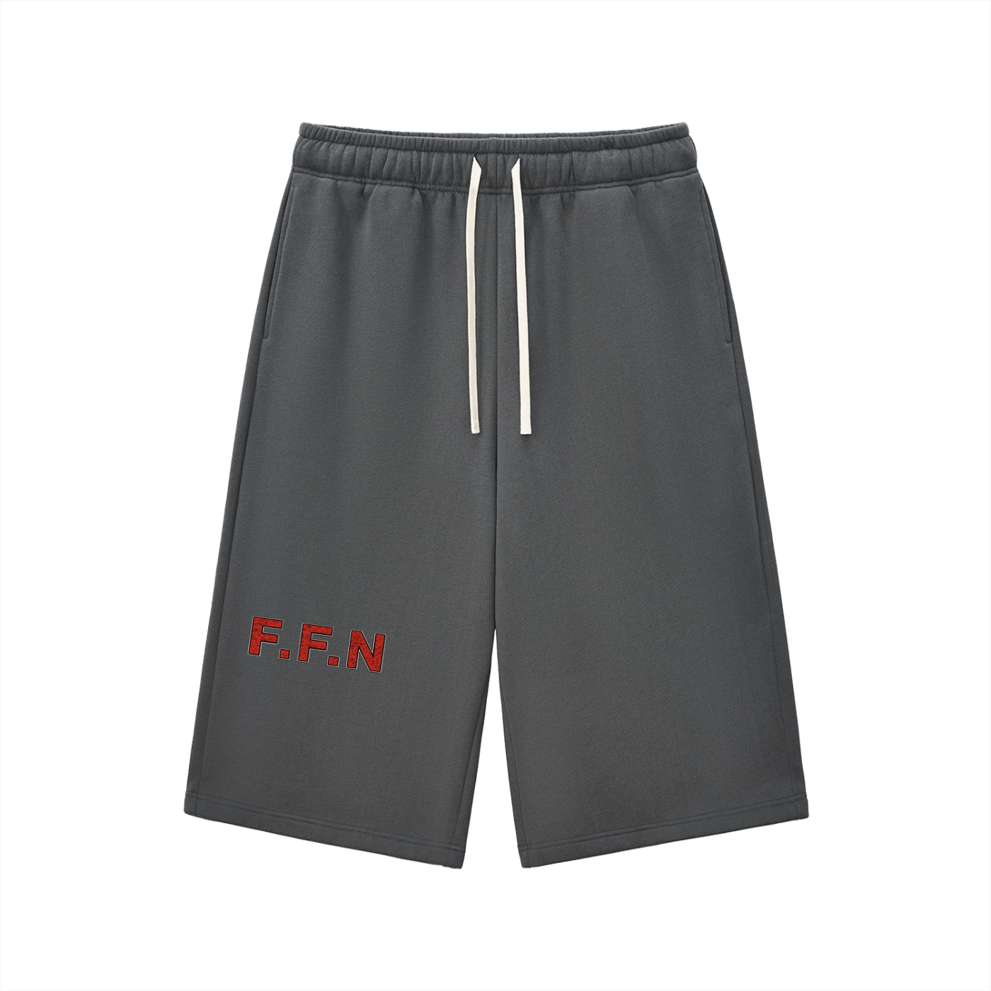 Men’s Relaxed Drawstring Three-quarter Sweatpants