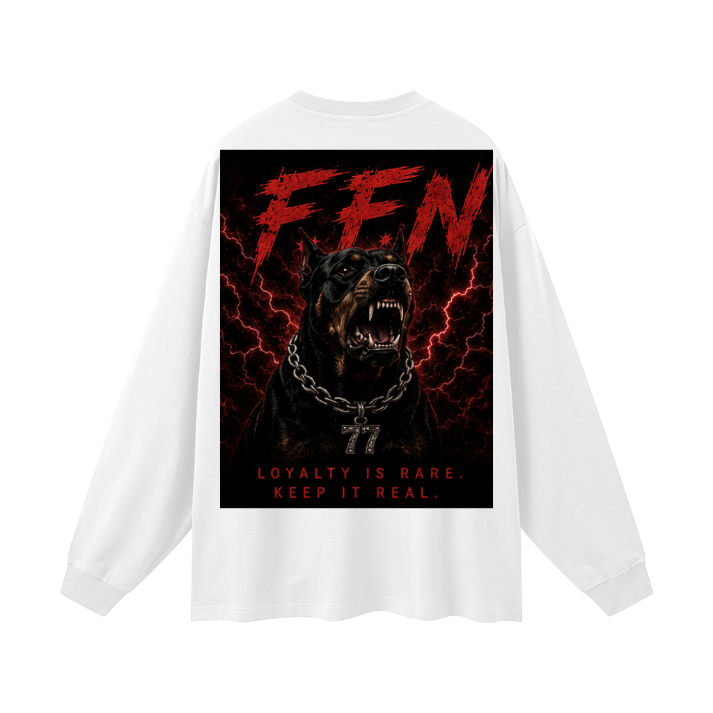 Graphic Oversized Unisex Long Sleeve T-Shirt