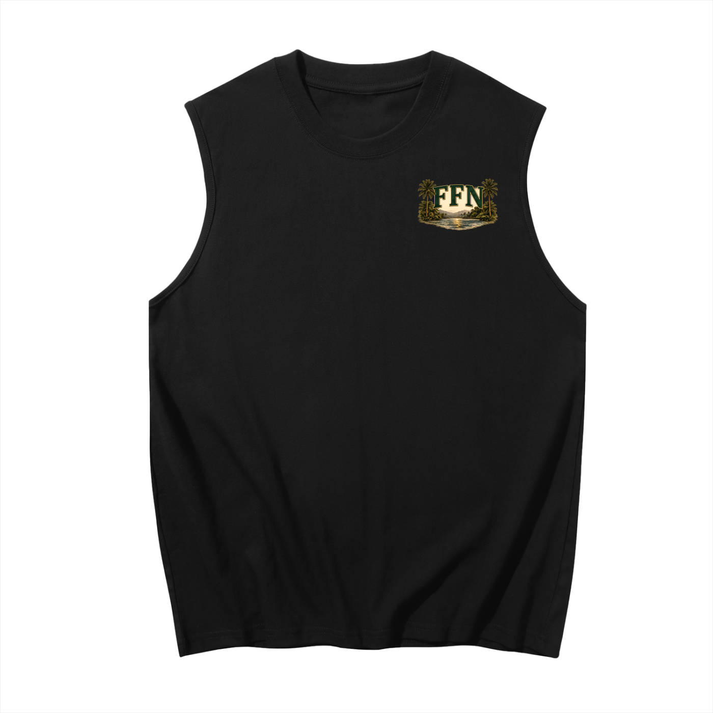 Men's Sleeveless Cotton Tank Top