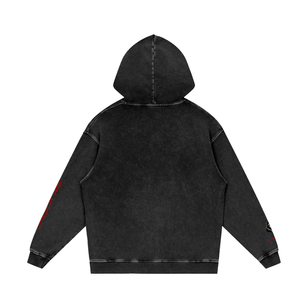 Men’s Snow Washed Loose Cotton Hoodie