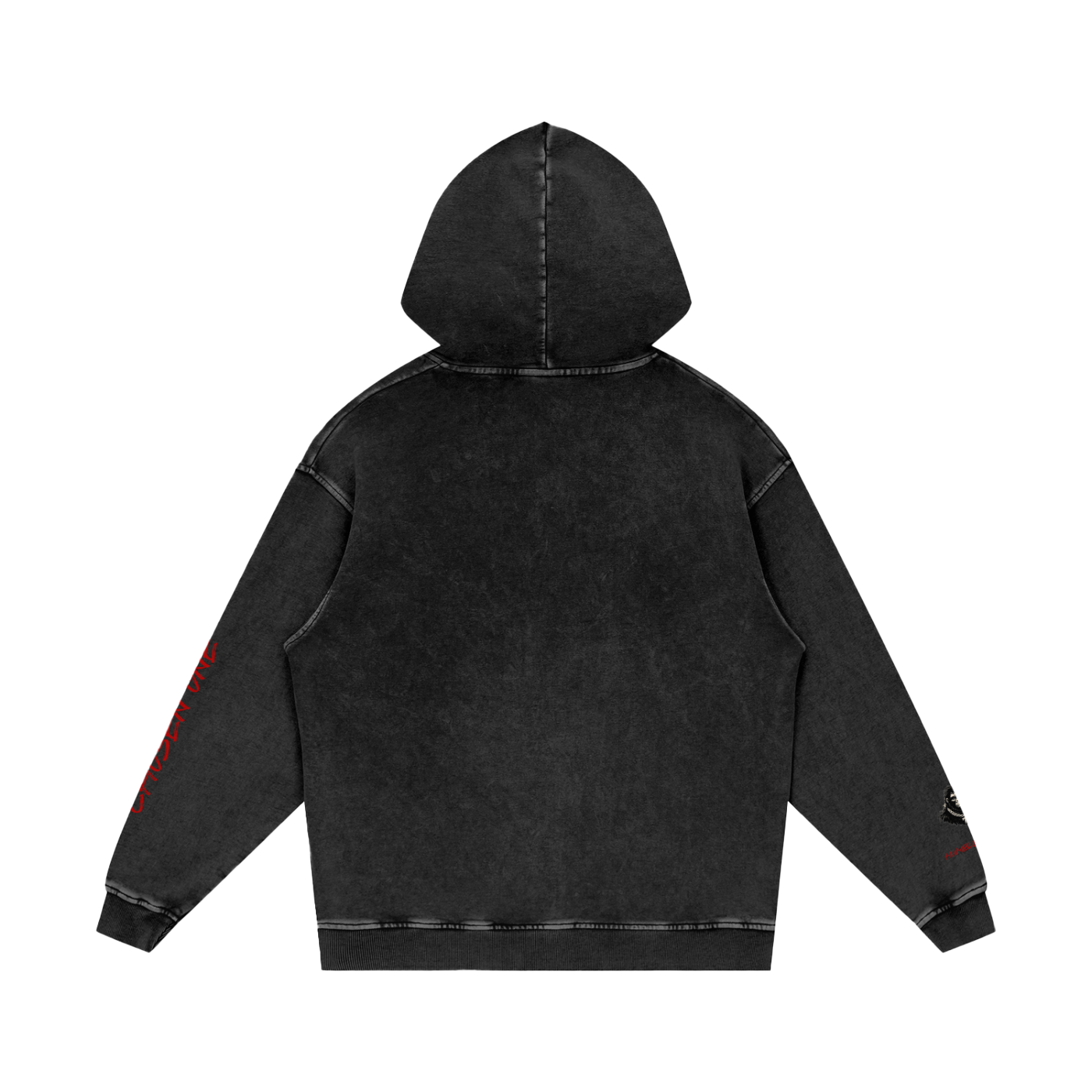 Men’s Snow Washed Loose Cotton Hoodie
