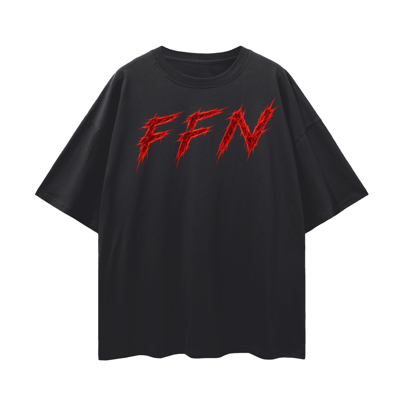 Graphic Streetwear Loose Drop Shoulder T-Shirt