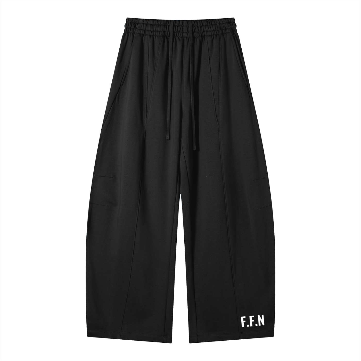 Heavyweight Wide Leg Panel Sweatpants