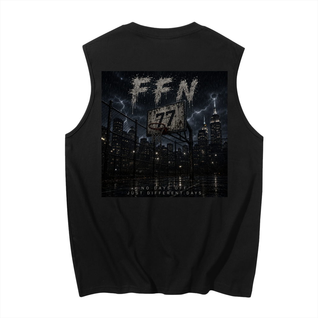 Men's graphic Sleeveless Cotton Tank Top