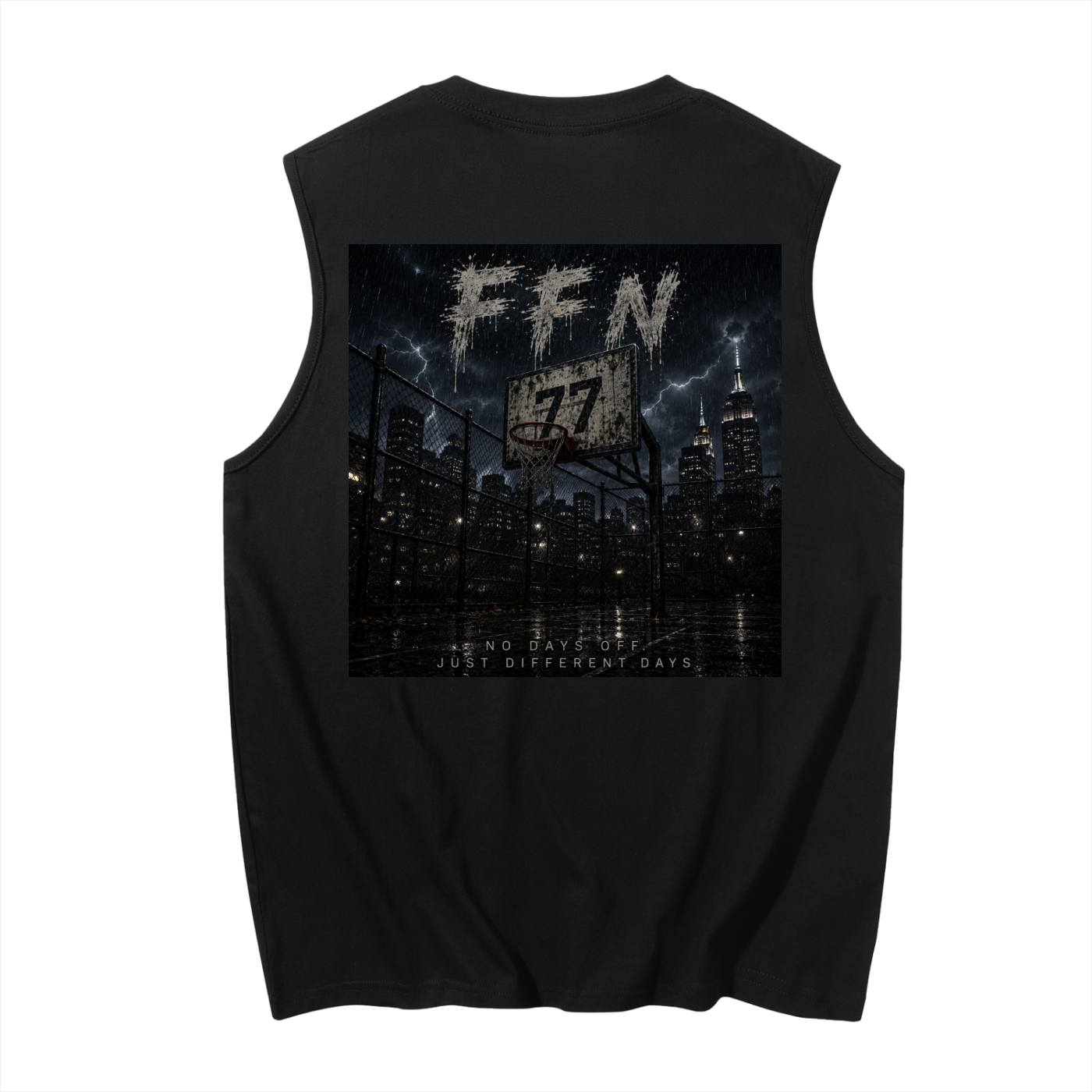 Men's graphic Sleeveless Cotton Tank Top